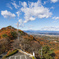 紅葉の牛伏山