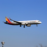 ☀「青い空」が一番 Asiana A321-231  到着