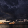 西からの雲