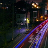 夜景 道路