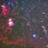 オリオン下半身の星雲たち　その1