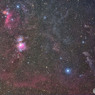 オリオン下半身の星雲たち　その1(再処理)