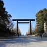 青空の下