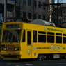 黄色い電車。