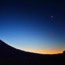 氷点下3℃の風景 ～麓の夜明け～