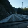 寒い～( ；∀；)①　雪道