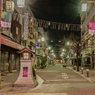 「夜明け前の浅草」