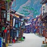 中山道の宿場町３　奈良井宿