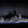 巡洋艦 筑摩　戦艦 大和　1/700モデル