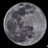 今宵は満月 (月齢15.3) スノームーン