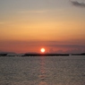 糸満港の夕陽