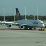 「あおぞら」ミュンヘン空港のエアバスA380（６４０）