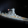 戦艦大和 1/700モデル（艦首フォーカス）