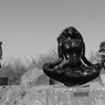 Statues at Five Senses garden