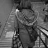 階段と後姿