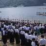扇の的弓道大会会場全景