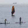 「スカイ」ウインドサーフィンとSUP  