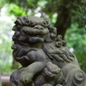 狛犬_渋谷氷川神社