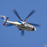 「青の空」ANA AW139 JA94NH  取材中です