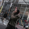 ヒョウ柄パーカー