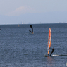 「スカイ」東京湾 ・ ウインドサーフィン　fujiyama