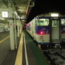 石勝線追分駅