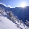 朝日の輝き