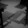 影のコンポジション　＜モンドリアン展にて＞