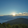 部子山より日の出