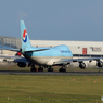 「すかい」KOREAN 747-400 HL7605  Takeoff 