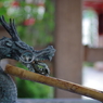 手水舎_龍_成子天神社