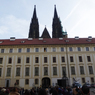 チェコ・プラハ（７３８）プラハ城の中庭に入りました