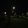 夜の大宮通（東寺東門辺り）