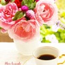 庭の薔薇（花とコーヒータイム）