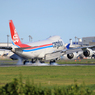 「蒼空」Cargolux 747-8 LX-VCG  到着しました