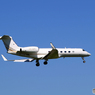 「すかい」プライベートJet  ガルフ  G550 着陸