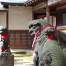 狛犬_妙法寺