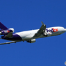 「青い日」FedEx MD-11 N613FE  出発します