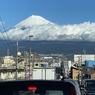 信号待ちで富士山　9