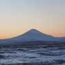 江ノ島からの富士山