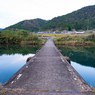 【四万十川の風景 8　一斗俵沈下橋】