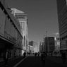 写真エッセイ：At Tokyo７：新宿南口１：B&W
