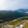 【四万十川の風景 14　霧の渓谷】