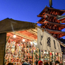 「羽子板市」