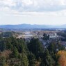 工事現場から見た日光市街