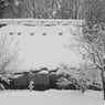 山里に降る雪