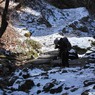 御岳山ロックガーデンの氷の世界20