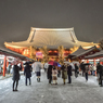 「雪降る浅草寺」-3