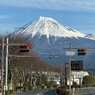 信号待ちで富士山　11