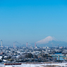 房総雪景色